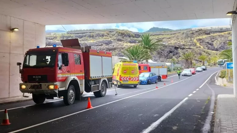 Unfall - Flughafen-Tunnel