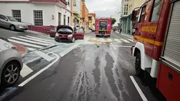 San Pedro - Fahrzeugbrand