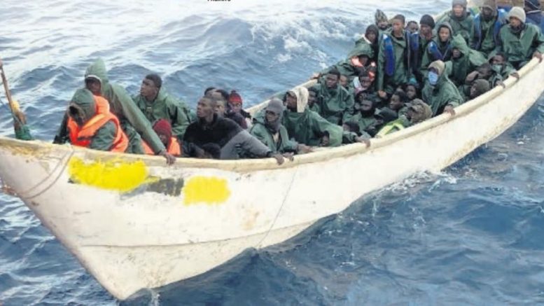 Flüchtlingsboot